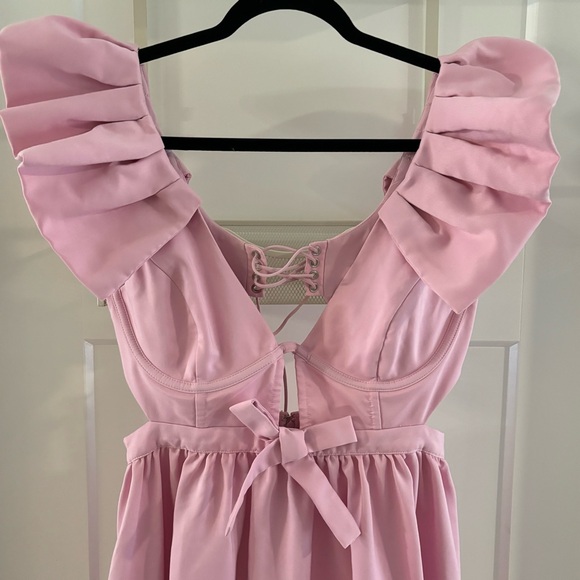 For Love And Lemons Pink Maxi Dress - Picture 8 of 11